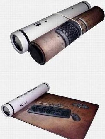 USB HUB Mouse Pad with speaker