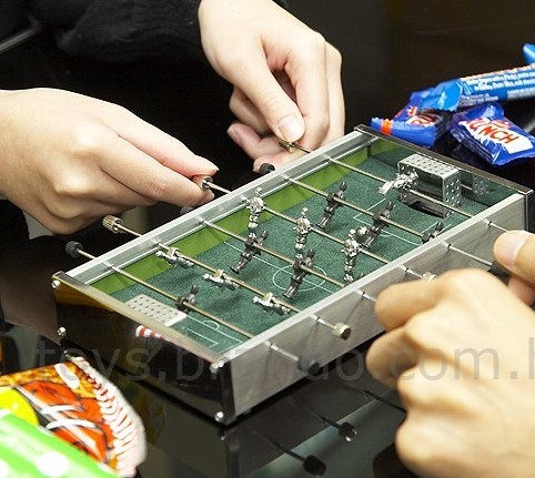 Desktop Mini Aluminium Soccer Game
