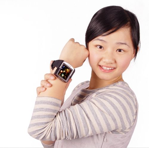 Black MP4 Watch Player