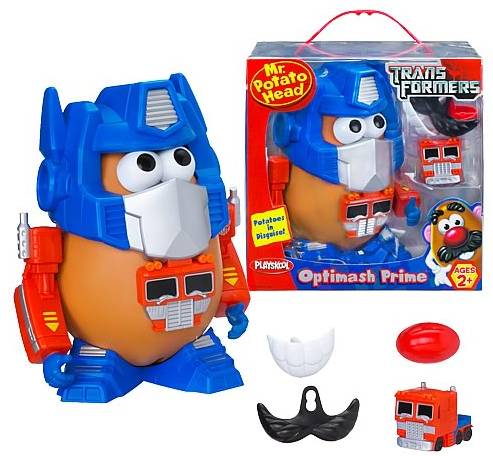Mr. Potato Head now Transformers