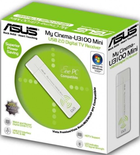 ASUS My Cinema-U3100Mini USB Digital TV