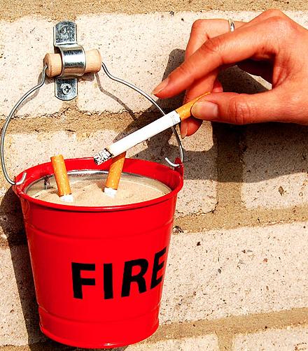 Fire Bucket Ashtray