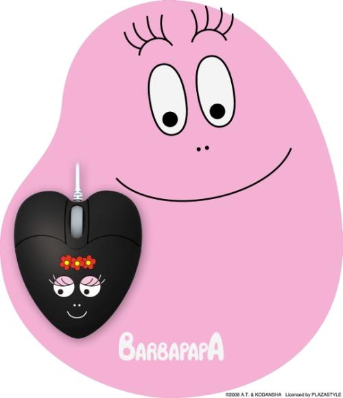 Barbamama Mouse & Mouse-Pad