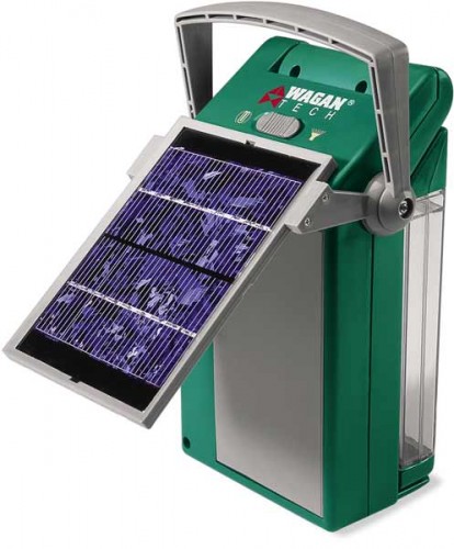Solar-Powered Fluorescent Lantern & Spotlight
