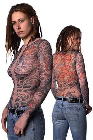 Sleeves Tattoo Clothing gives you the realistic illusion of tattoos!