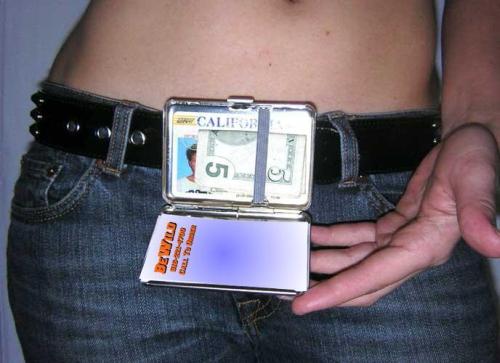 Secret Stash Case Belt Buckle
