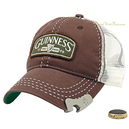 Guinness Bottle Opener Baseball Cap