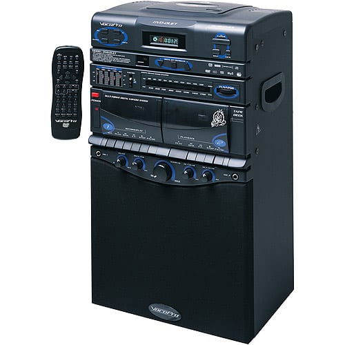 VocoPro DVD-Duet 80 Watt Multi-Format Karaoke System with iPod/MP3 Input