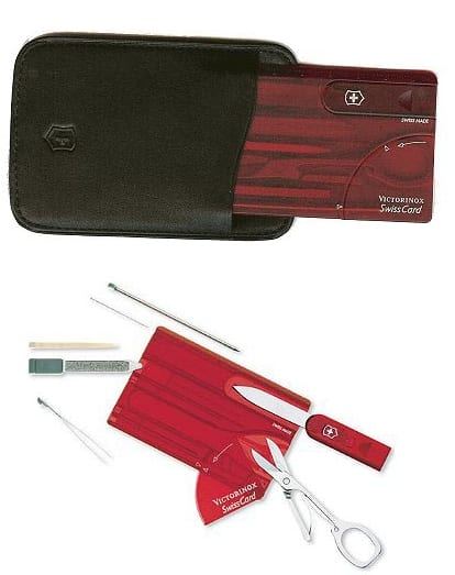 SwissCard/Holster/Gift Box 