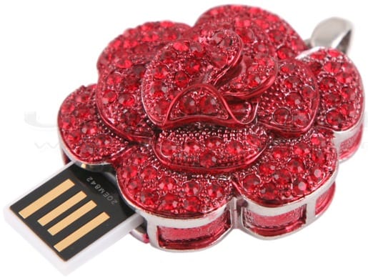 Red Rose USB Drive Red Rose USB Drive