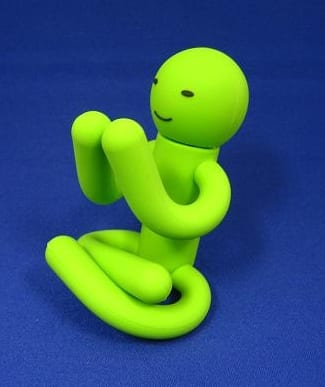 USB memory is a green man