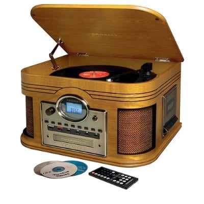 Crosley Composer CD Recorder- Oak 