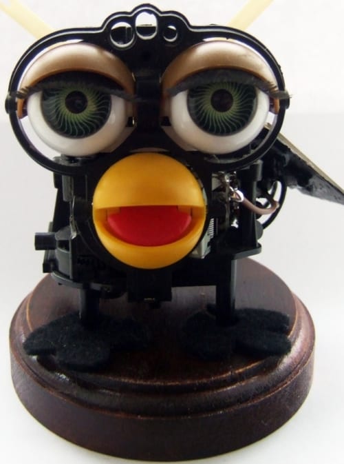 Dave the solar powered zombie furby