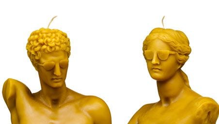 Hermaphrodite candle set