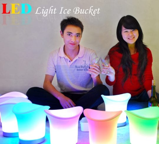 LED Color Changing Ice Bucket