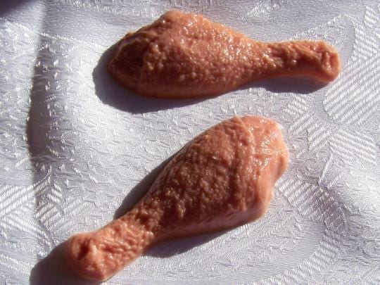 Chicken legs- prank- soap 