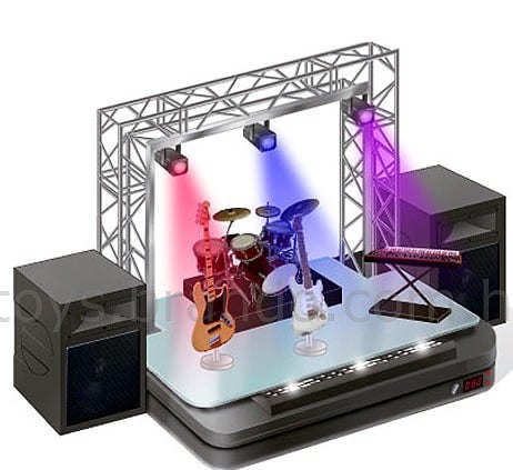 The Desktop Live Band Stage The Desktop Live Band Stage
