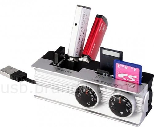 USB 3-in-1 Rota-Rota Combo Hub