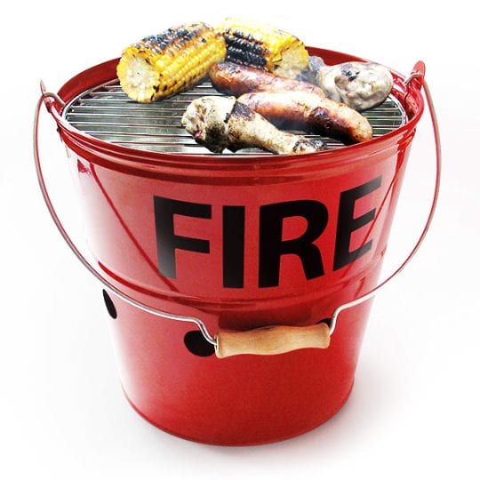 Fire Bucket BBQ
