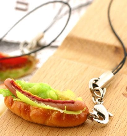 Food Sample Cell Phone Strap Food Sample Cell Phone Strap
