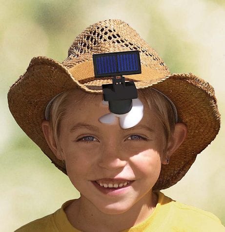 Solar Hat Fan