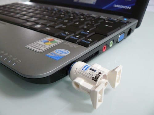 Flash Memory in a original LEGO Figure