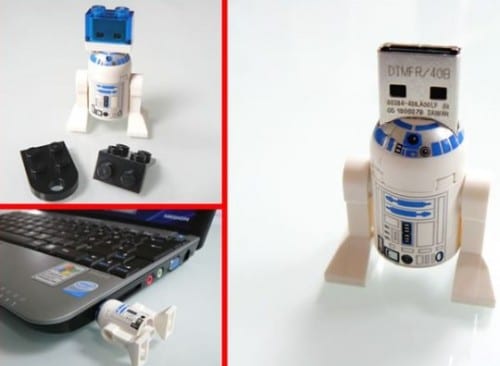 Flash Memory in a original LEGO Figure