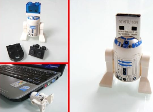 Flash Memory in a original LEGO Figure