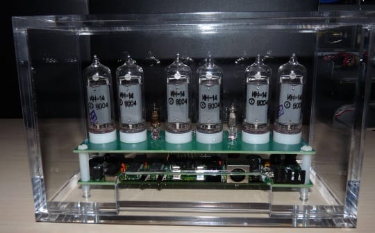 GPS controlled IN-14 Nixie Clock GPS controlled IN-14 Nixie Clock