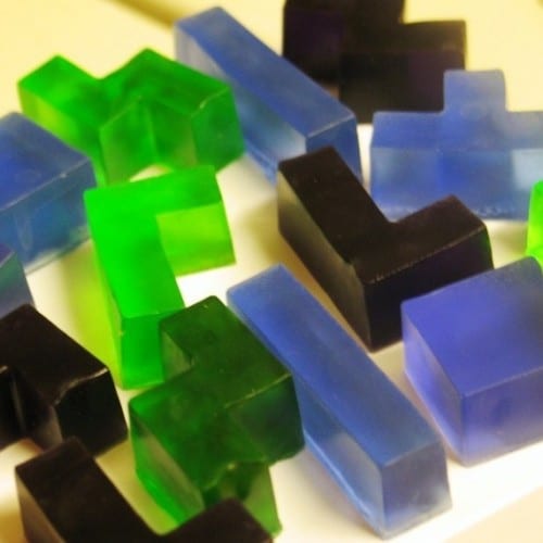 Tetris soap set