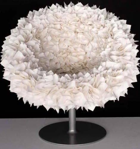 bouquet swivel armchair