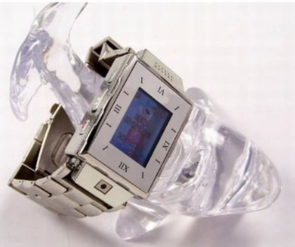 Metal Cell Phone Watch Waterproof Mp3 Mp4