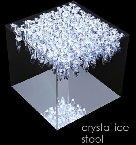 crystal ice furniture 