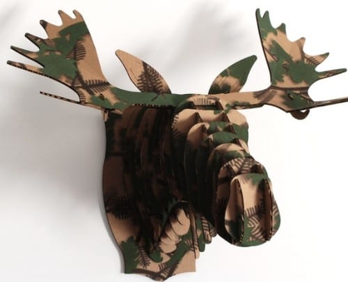 Large Moose Trophy- Camouflage
