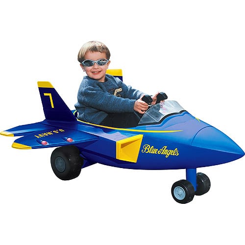 F/A-22 Raptor Blue Angel Battery-Operated Ride-On