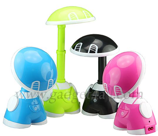 Little Child USB 15-LED Rechargeable Desk Lamp 