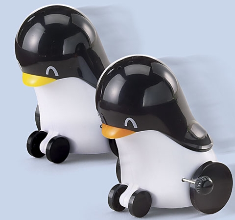 Rolling Penguin Salt and Pepper Shakers