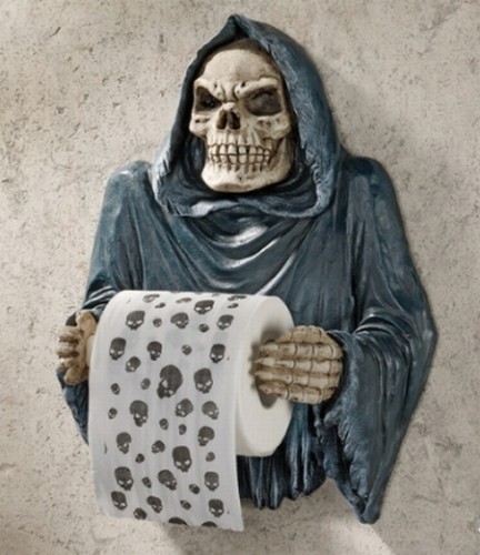 Grim Reaper Sculptural Bath Tissue Tyrant