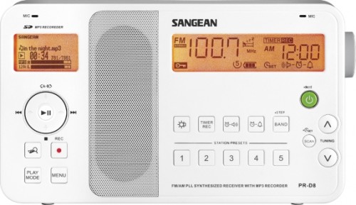 Sangean PR-D8 Portable Digital AM/FM Stereo Receiver