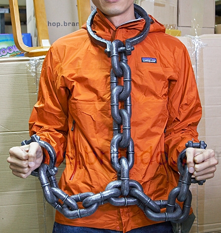The METALLIC-like Neck Collar Wrist Handcuffs