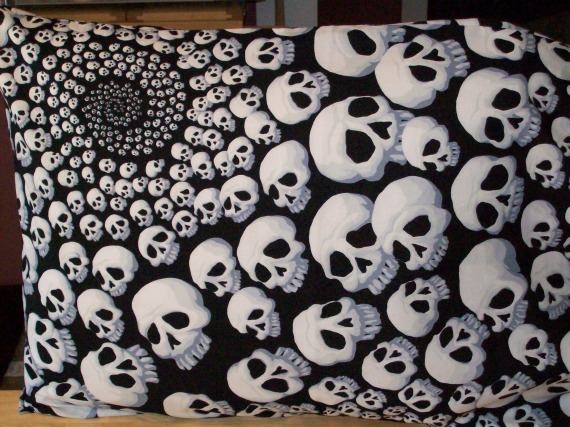 Skull Pillow Case