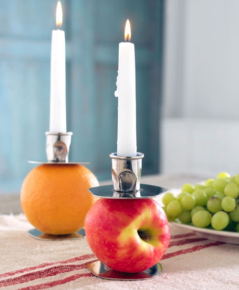 Fruit Converter Candleholder