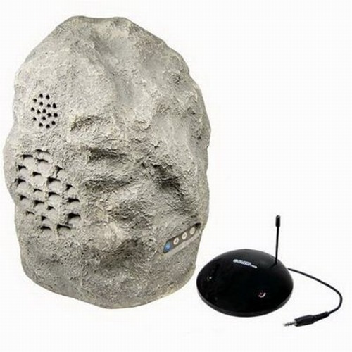 Audio Unlimited Outdoor Wireless Weather Resistant Rock Speaker System is the perfect solution for today's consumer who is looking to add or expand to high quality music and home theater sound taking it anywhere outside or inside the home. Audio Unlimited Outdoor Wireless Weather Resistant Rock Speaker System is the perfect solution for today's consumer who is looking to add or expand to high quality music and home theater sound taking it anywhere outside or inside the home.