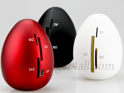 Tumbler Egg All-in-one USB Card Reader