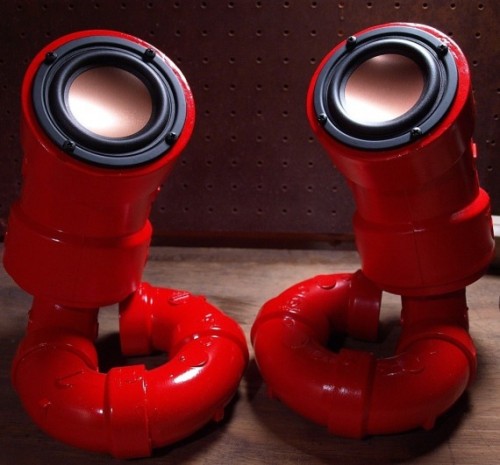 ikyaudio Red Lobesters Audio Speakers