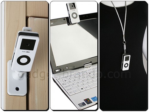 Mini Spy Camera Camcorder with Flexible 360-degree Stand