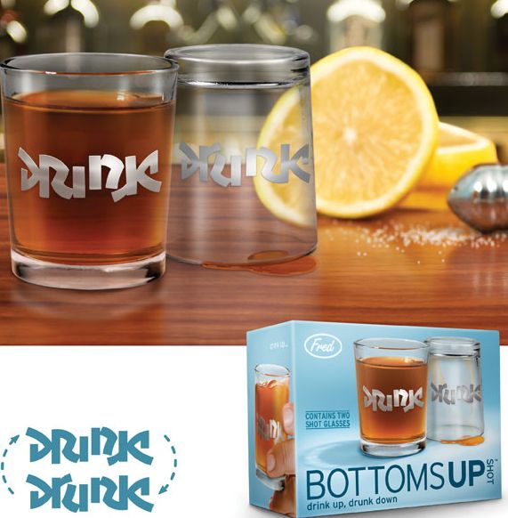 drink up, drunk down