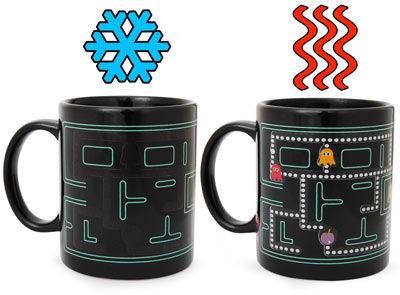 Heat Changing Arcade Mugs