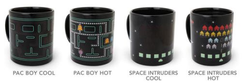 Heat Changing Arcade Mugs