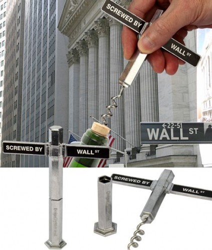 Screwed By Wall Street Corkscrew